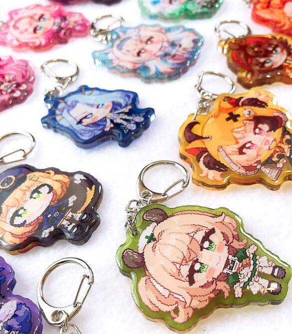 Vtuber charms Vtuber charms