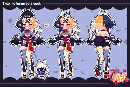 sona design + ref sheet